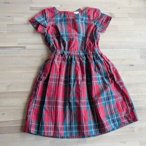 Crewcuts‎ Plaid Tartan Holiday Dress Girl's Size 10